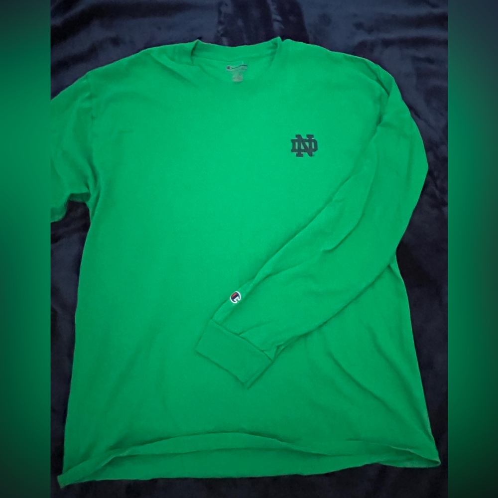 Champion long sleeve Notre Dame tee